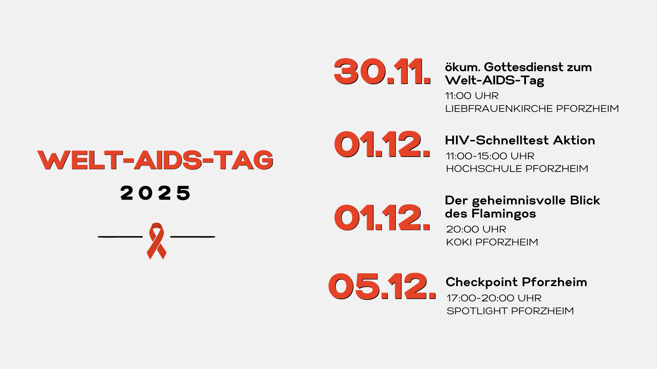 Welt-AIDS-Tag 2025: Gemeinsam. Gerade jetzt.