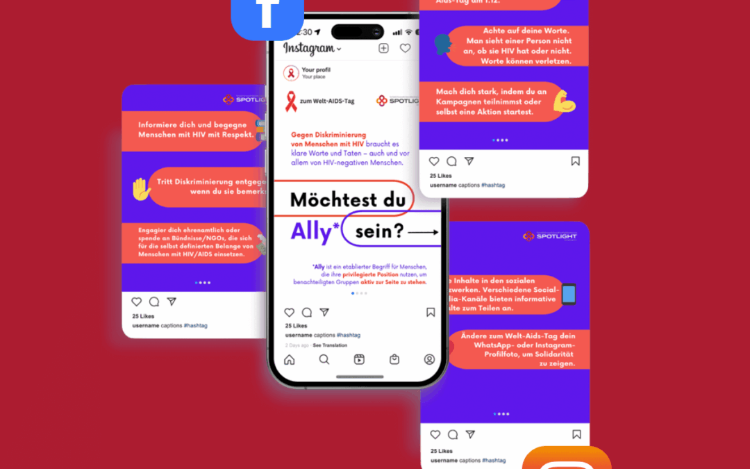 Social Media Pakete zum Welt-Aids-Tag
